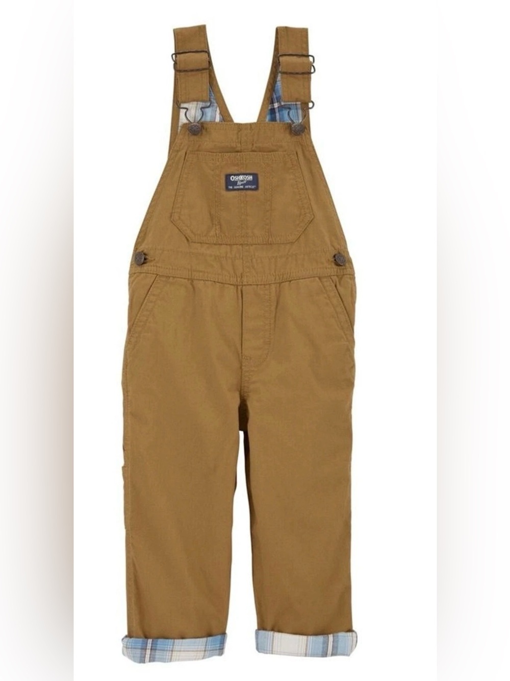 OshKosh B'gosh Lightweight Canvas Overalls Fully Lined NWT